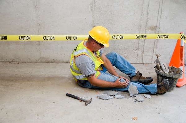 construction worker site injury 1