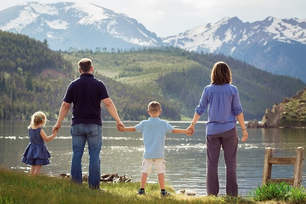 family holding hands 1