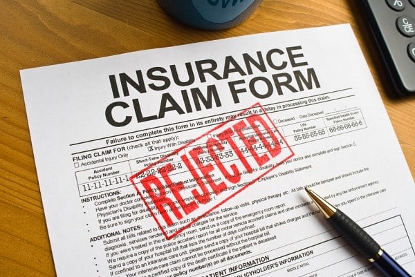 insurance claim rejected 1