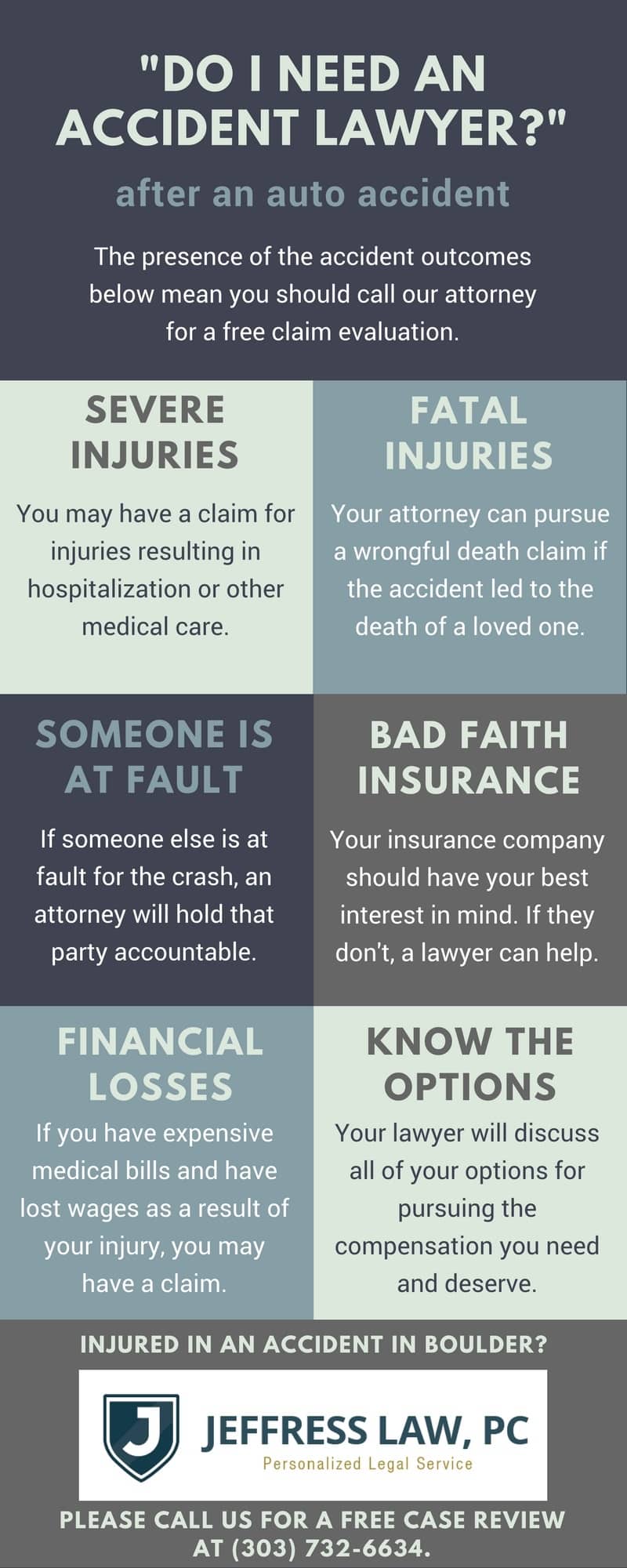 Motor Vehicle Accident Lawyer Boulder CO