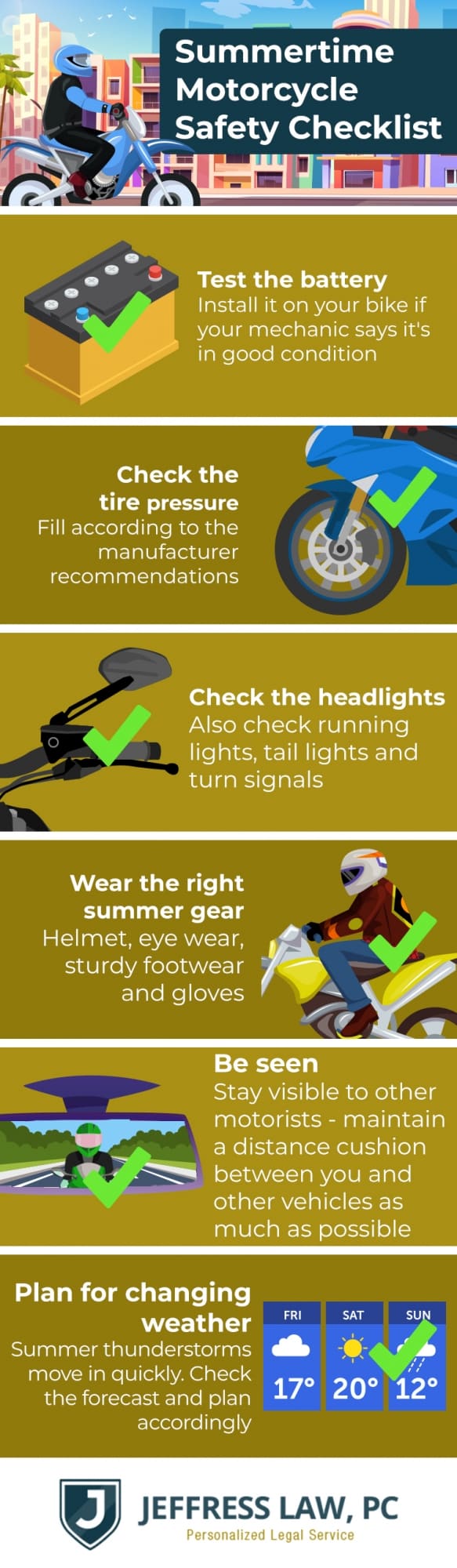 summertime motorcycle checklist 0 1