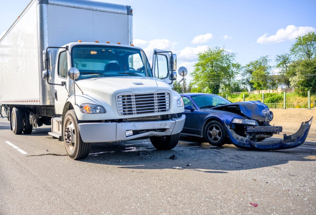 Commercial truck accident